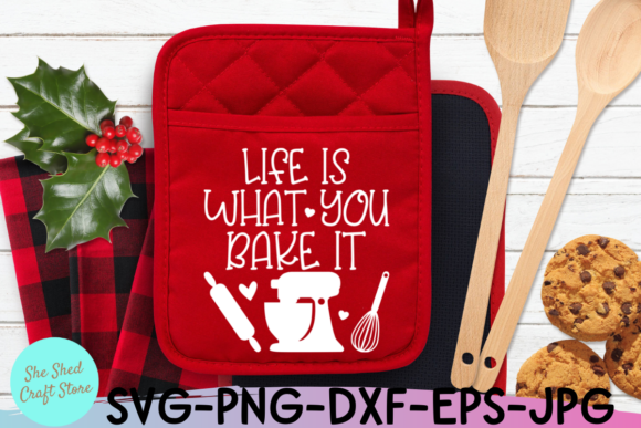 Review: Life is What You Bake It Christmas Quote for Embroidery