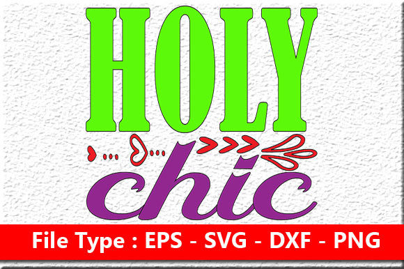 Review: Makeup Quote Design Holy Chic for Embroidery