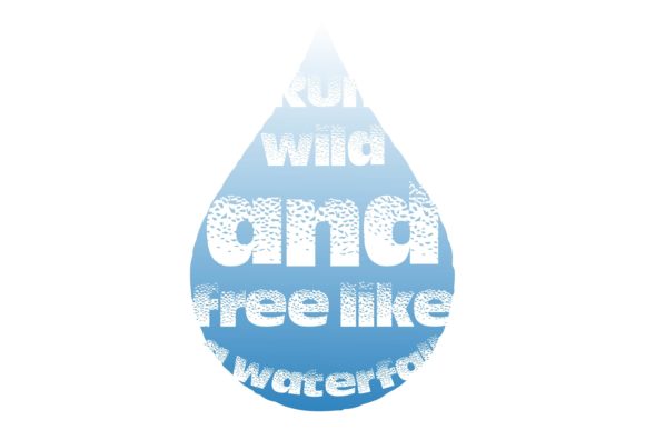 Review: Run Wild and Like Free Quote Water for Embroidery