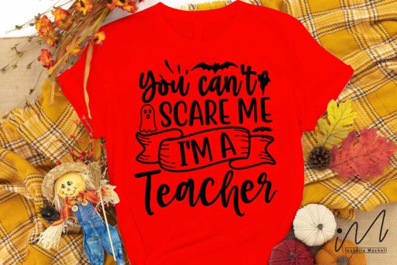 Review: You Can’t Scare Me Teacher SVG for Embroidery