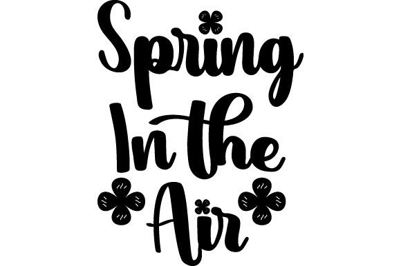 Reviewing Calligraphy Quote Spring in Air for Embroidery