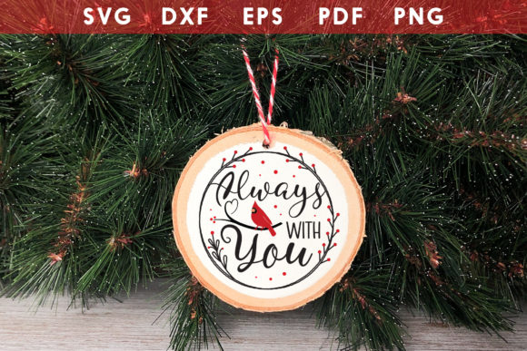 Reviewing the Always with You Cardinal Ornament SVG