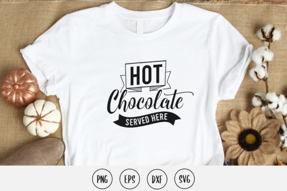 Reviewing the Hot Chocolate Served Here SVG for Embroidery