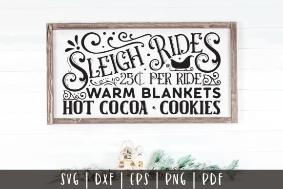 Sleigh Rides SVG: A Designer’s Review